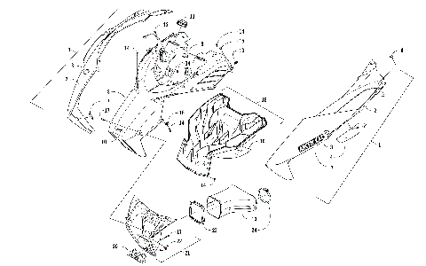 HOOD AND AIR INTAKE ASSEMBLY [104699]