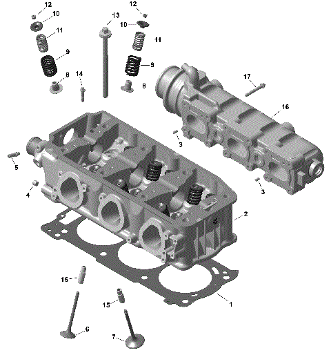 01- ROTAX - Cylinder Head