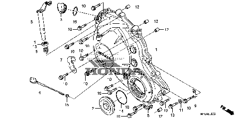 RIGHT CRANKCASE COVER