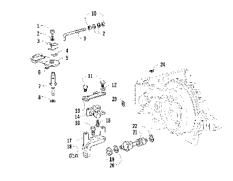 THROTTLE CONTROL AND LOCKED TORQUE DEVICE ASSEMBLIES [96009]
