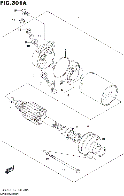 STARTING MOTOR