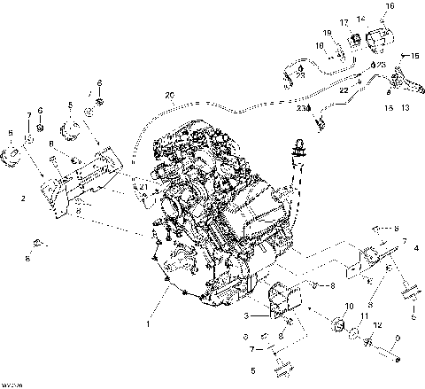 01- Engine And Engine Support