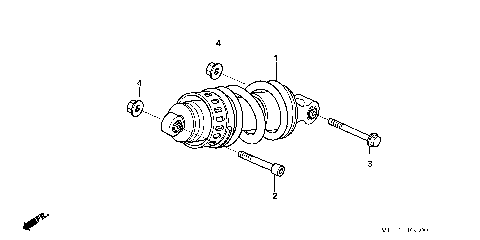 REAR SHOCK ABSORBER