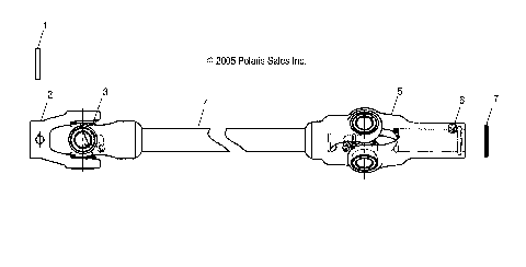 SHAFT, PROP, FRONT - R07RF68AD/AF (4999202119920211B10)
