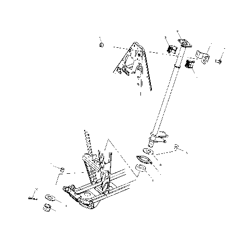 STEERING POST - C10CL50AA (4978707870B07)