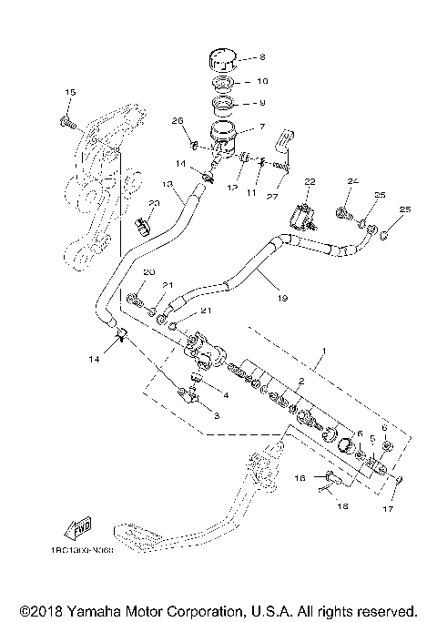 REAR MASTER CYLINDER