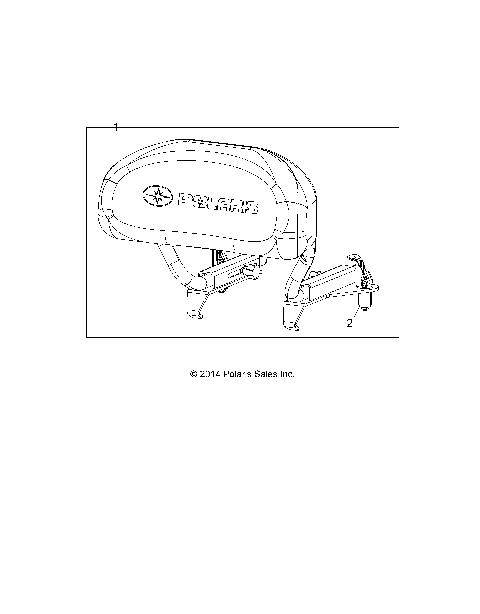 BODY, BACKREST - A15SHS57CS (49ATVFRAME15TRCTR)
