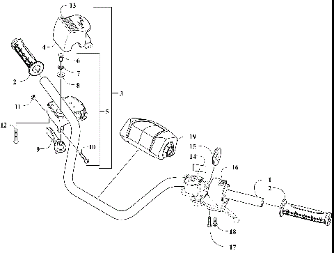 HANDLEBAR ASSEMBLY [303269]