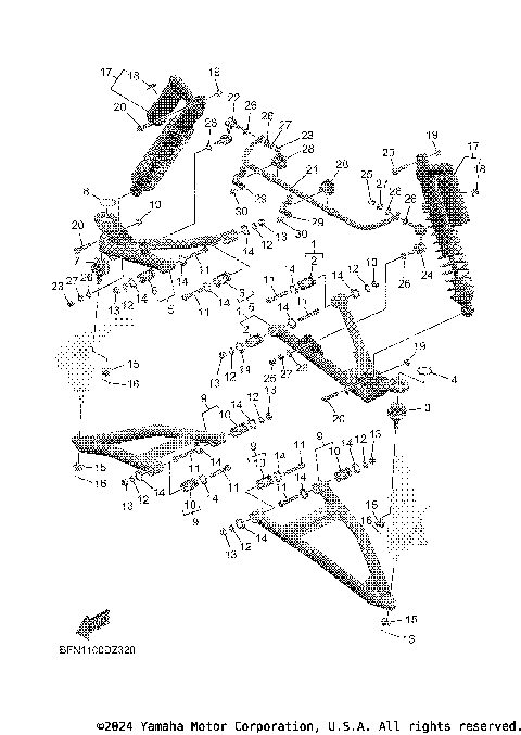 FRONT SUSPENSION & WHEEL