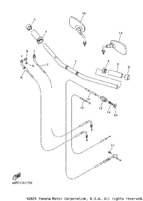 STEERING HANDLE & CABLE