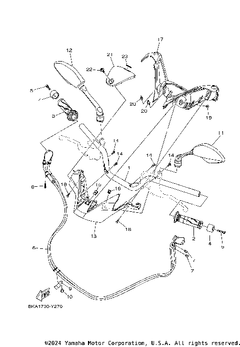 STEERING HANDLE & CABLE
