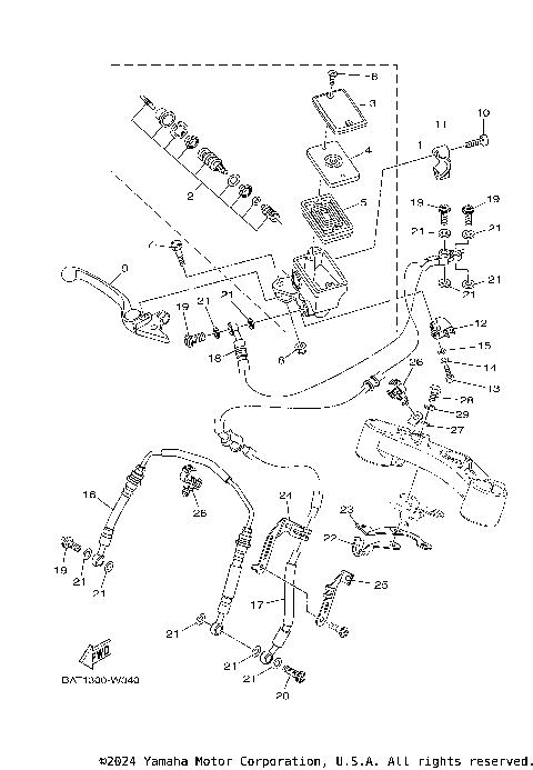 FRONT MASTER CYLINDER