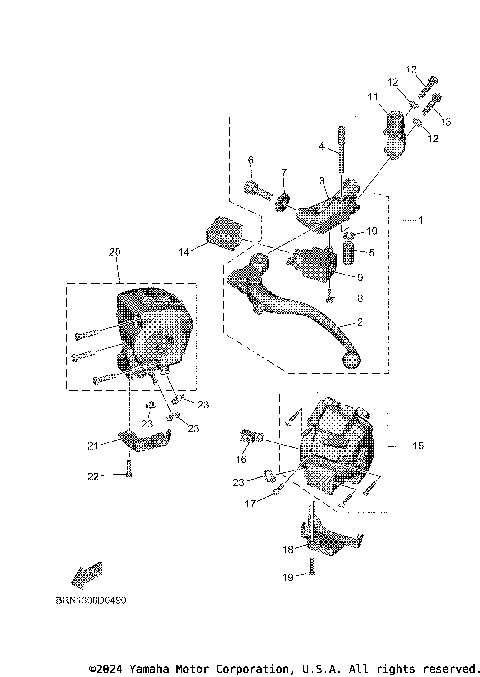HANDLE SWITCH & LEVER