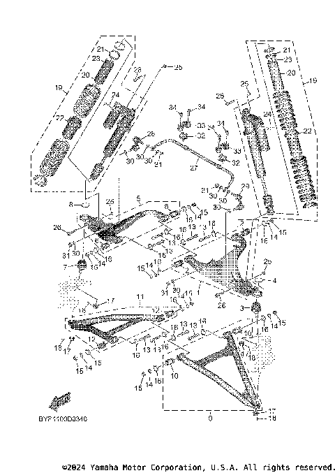 FRONT SUSPENSION & WHEEL