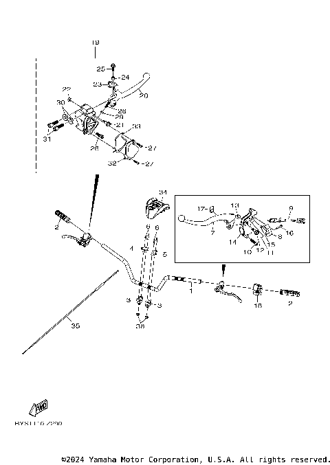 STEERING HANDLE & CABLE