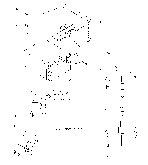 ELECTRICAL, BATTERY - A10ZX55FX/FF (49ATVBATTERY10SPXP550)