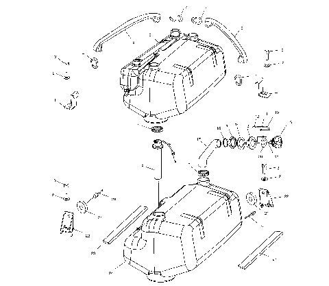 FUEL TANK - W035297DA/W035297IA (4980978097A09)
