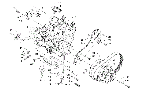 ENGINE AND RELATED PARTS [103122]