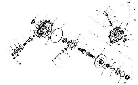 REAR GEARCASE - C10RB42AA (4976407640C10)