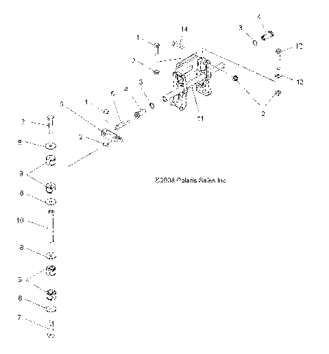 SUSPENSION, TORSION BAR - A15S6A76FA (49ATVTORSION096X6)