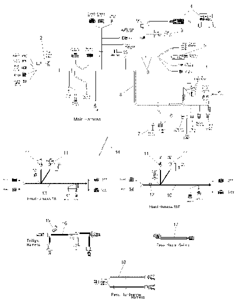 ELECTRICAL, WIRE HARNESS - S09PT7ES/EE/FS (49SNOWWIREHARNESS09FSTRG)