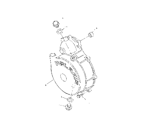 FLYWHEEL COVER - C10RB42AA (4976407640D10)