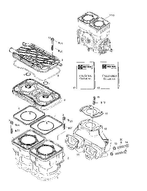 01- Cylinder, Exhaust Manifold