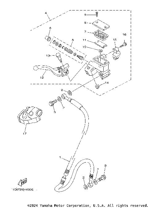 FRONT MASTER CYLINDER