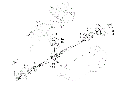 SECONDARY DRIVE ASSEMBLY [300861]