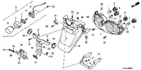 REAR COMBINATION LIGHT