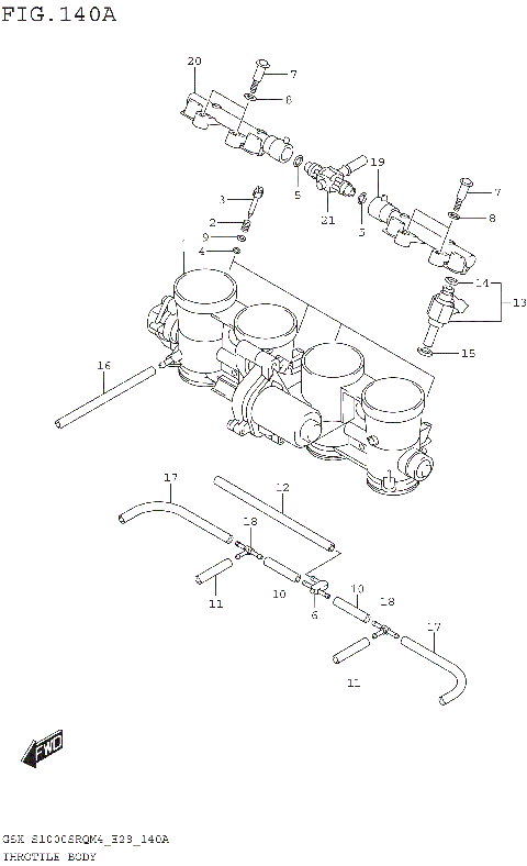 THROTTLE BODY (GSX-S1000SRQM4 E28)