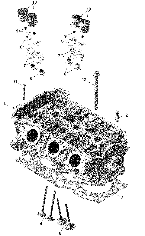 01- ROTAX - Cylinder Head