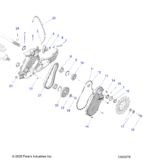 DRIVE TRAIN, CHAINCASE - S26TDZ8RS (C603078)