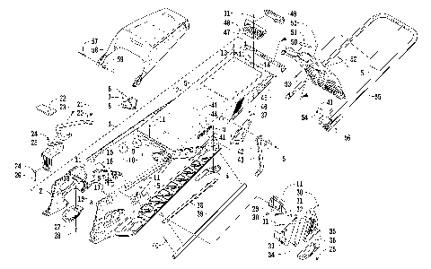 TUNNEL AND SNOWFLAP ASSEMBLY [98737]