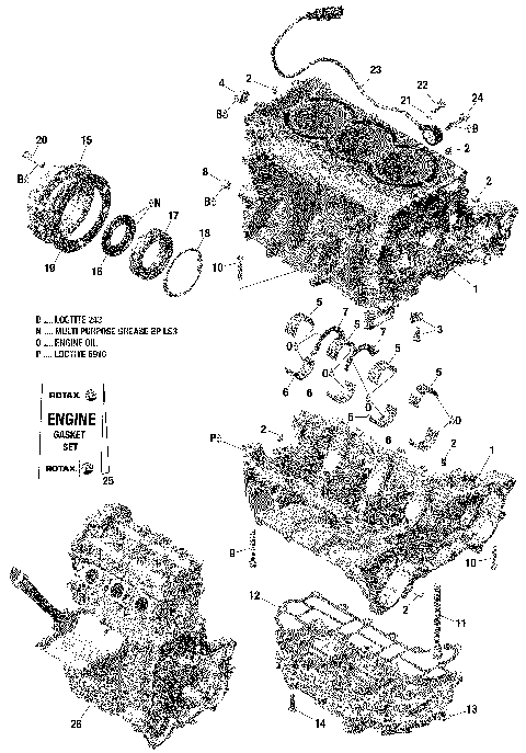 01- Engine - Crankcase