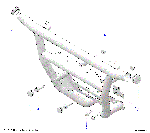 CHASSIS, FRONT BUMPER - G26GAB99CN