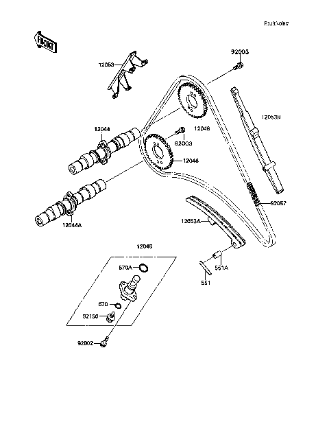 Camshaft(s)/Tensioner