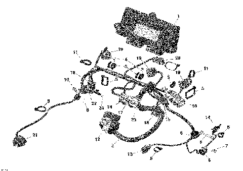 10- Engine Harness And Electronic Module - 1200 4-TEC