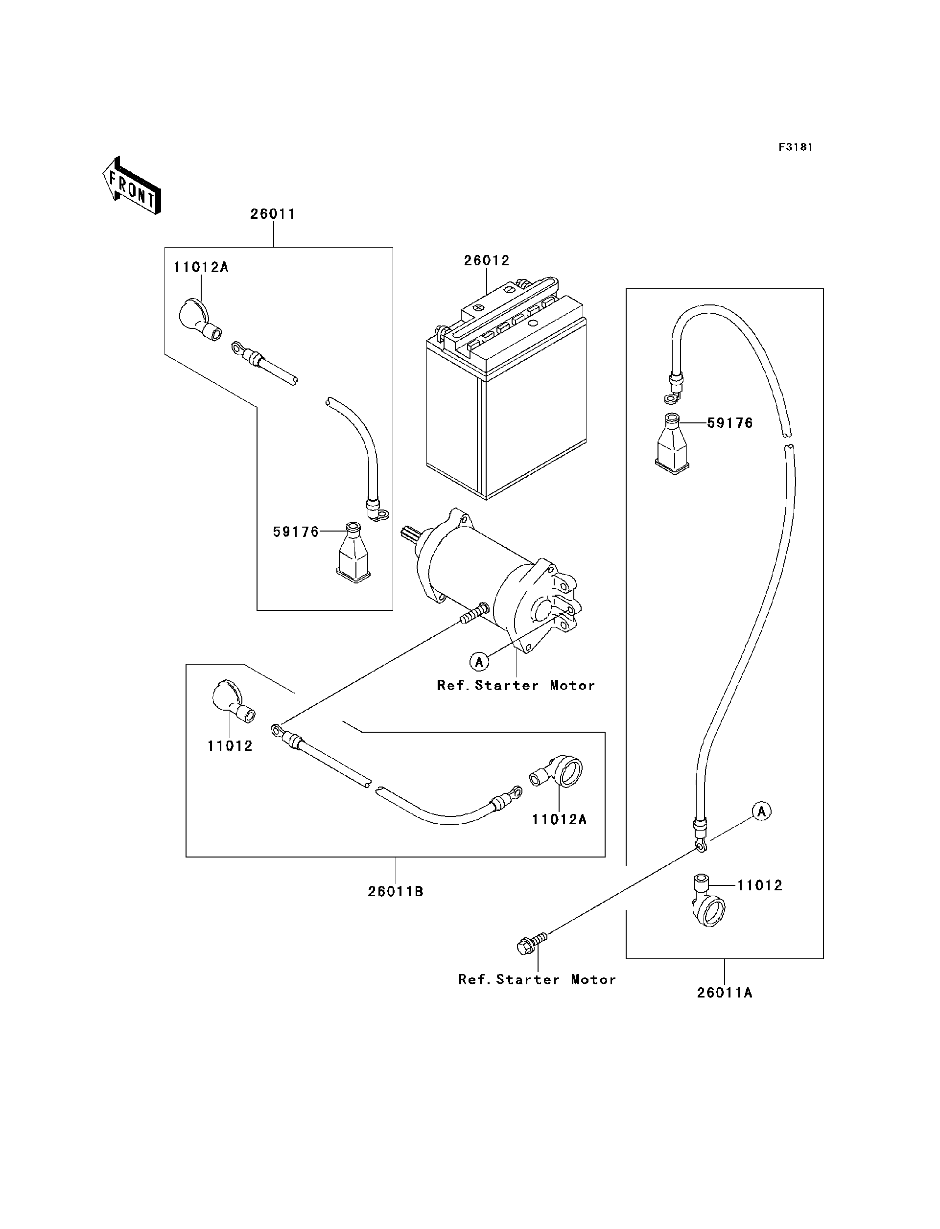 1996 Kawasaki Watercraft Parts Diagrams | Crossbay