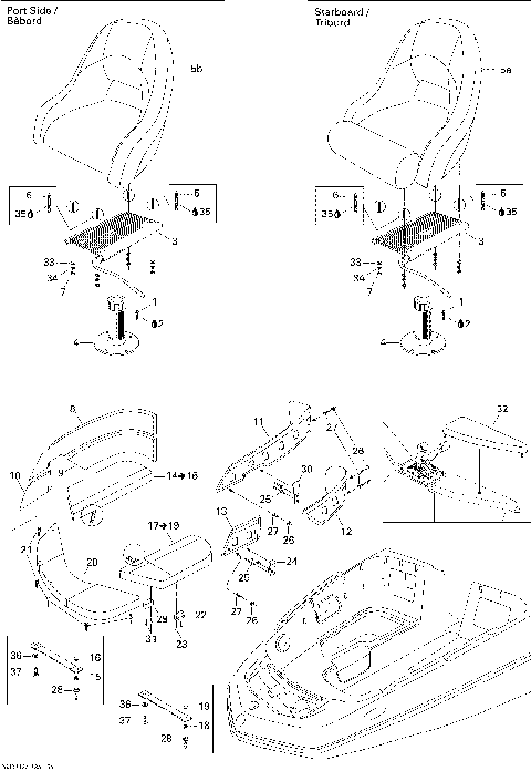 09- Seat, Front View