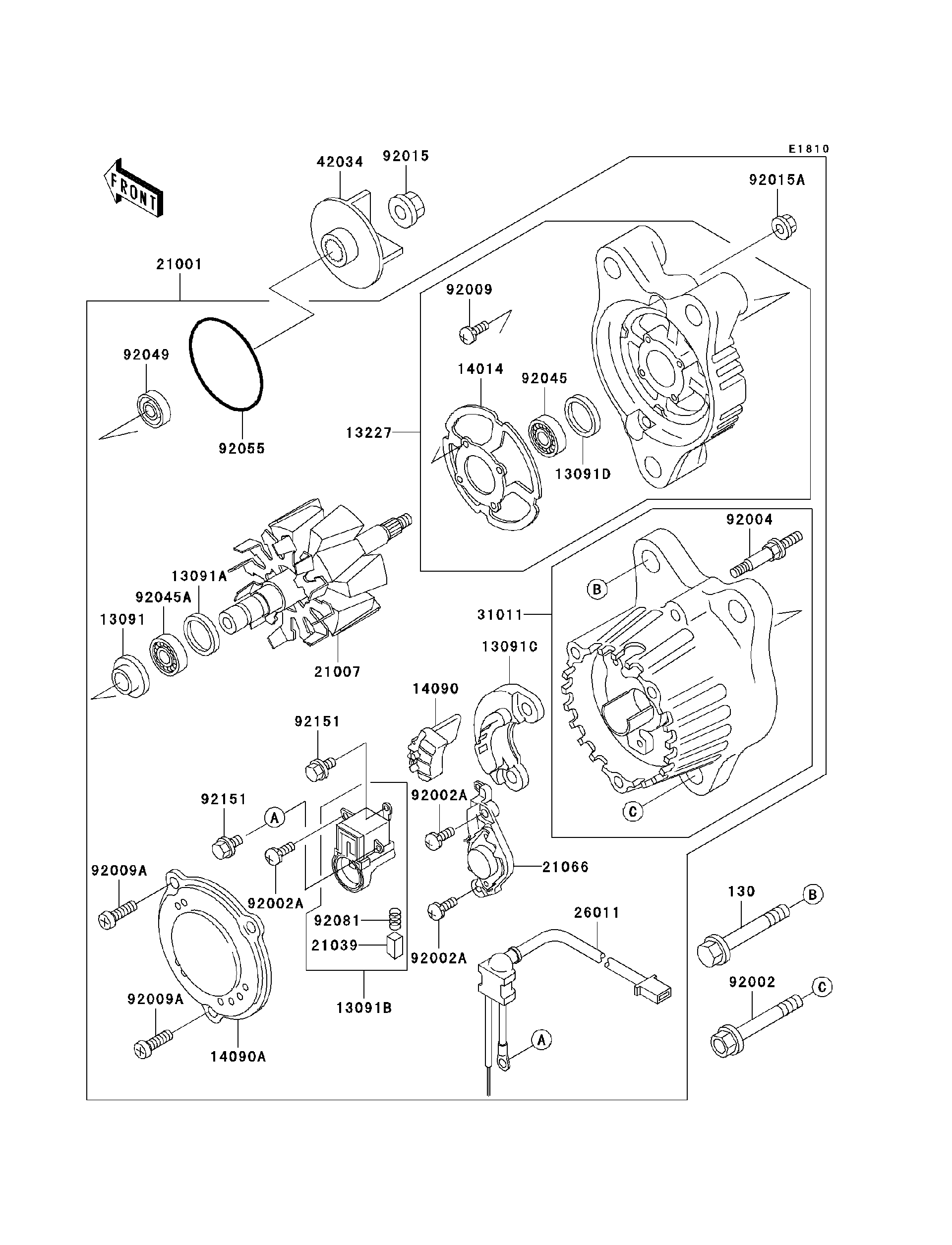1999 Kawasaki Motorcycles Parts Diagrams | Crossbay Motorsports