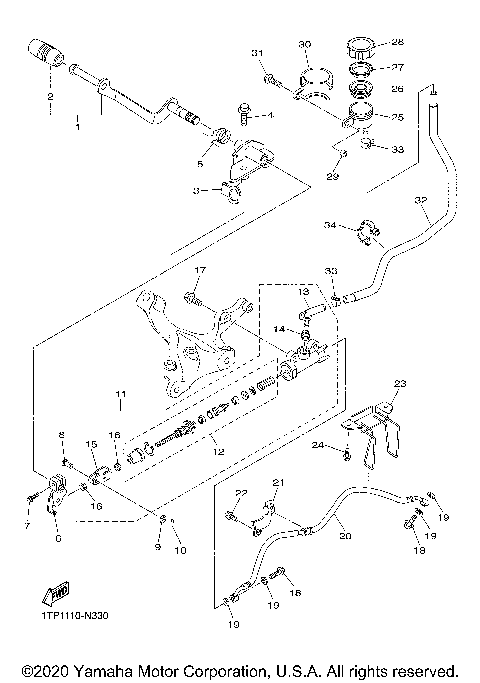 REAR MASTER CYLINDER
