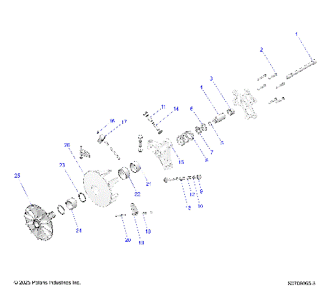 DRIVE TRAIN, CLUTCH PRIMARY