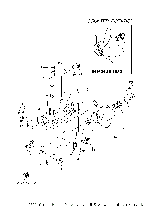 LOWER CASING DRIVE 4