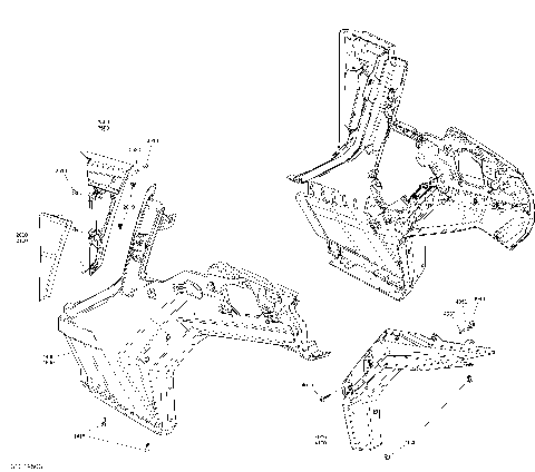 09- Body - Rear Fender Parts - Red