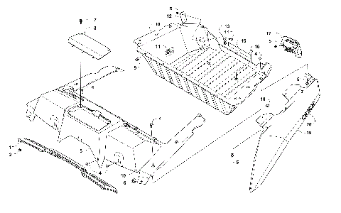 CARGO BOX AND TAILLIGHT ASSEMBLY [301237]