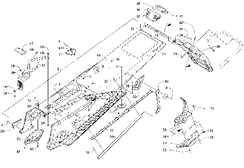 TUNNEL AND SNOWFLAP ASSEMBLY [108738]