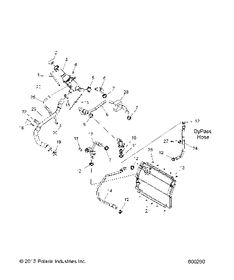 ENGINE, COOLING SYSTEM - S21EEF6PSL/PEL (600260)