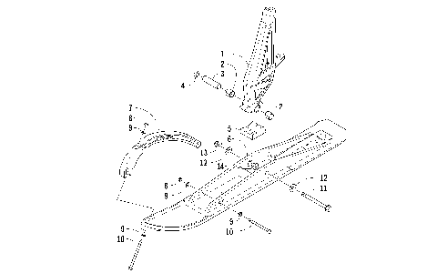 SKI AND SPINDLE ASSEMBLY [99870]