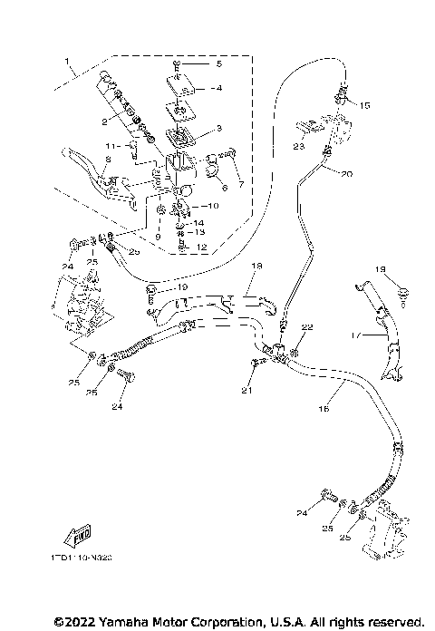 FRONT MASTER CYLINDER